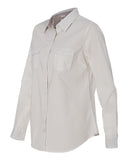 Women's Vintage Chambray Long Sleeve Shirt