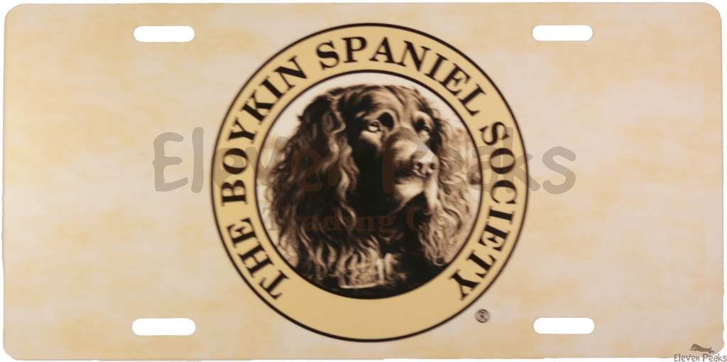 Aluminum License Plate w/ BSS® Seal