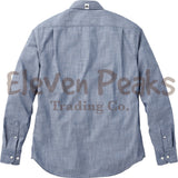 Men's Clearwater RootS73 Long Sleeve Shirt w/ BSS Silhouette Embroidery