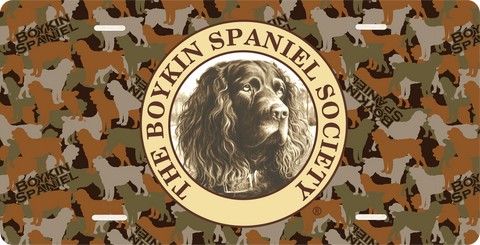 Aluminum License Plate w/ BSS® Seal & Boykinflauge™