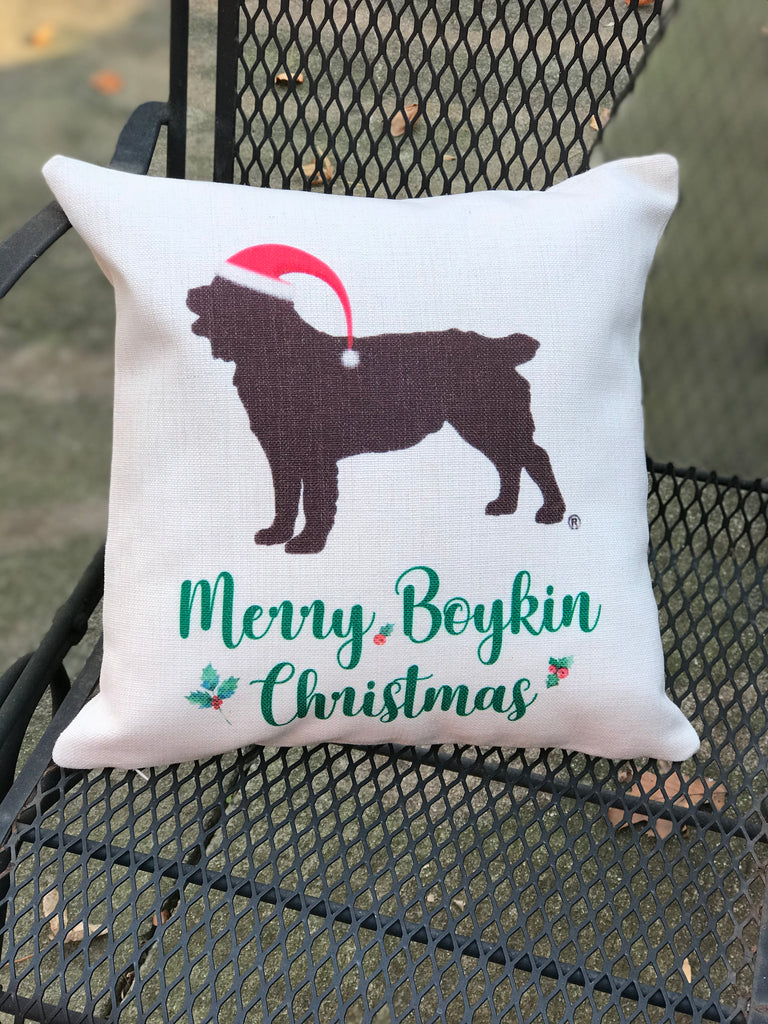 Merry Boykin Christmas Pillow Cover