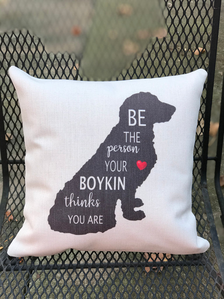 "Be the Person" Boykin Pillow Cover