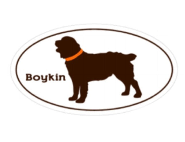 BSS® Decal-Boykin w/ Orange Collar